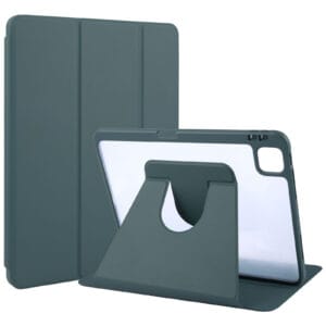 נרתיק פרימיום 360 iPad Air5/11Pro/Air11 2024 - שקוף/ירוק