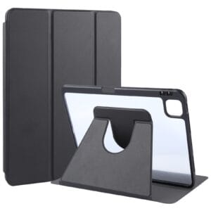 נרתיק פרימיום 360 iPad Air5/11Pro/Air11 2024 - שקוף/שחור
