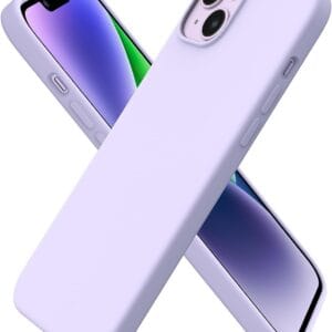 מגן גומי Rubber IP15 - לילך