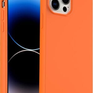 מגן גומי Rubber IP15Pro - כתום