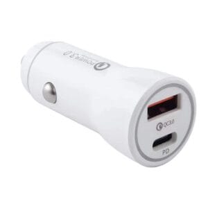 מטען רכב מהיר 36W USB-C/USB-A דגם PDc2
