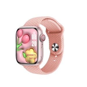 שעון חכם WISME-5 Mini 38mm- ורוד פודרה