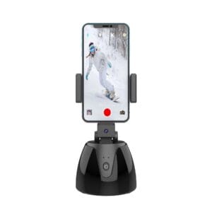 מעמד שולחני עם חיישן תנוע לטיקטוק דגם DK-YT1- שחור