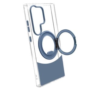 מגן מט Velox MagRing Sam S24Ultra- שקוף/כחול