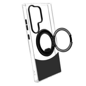 מגן מט Velox MagRing Sam S24Ultra- שקוף/שחור