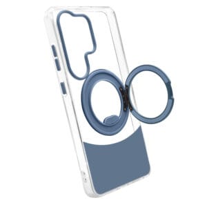 מגן מט Velox MagRing Sam S25Ultra- שקוף/כחול