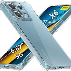 בארוס שקוף גב קשיח -RM Poco X6Pro 5G
