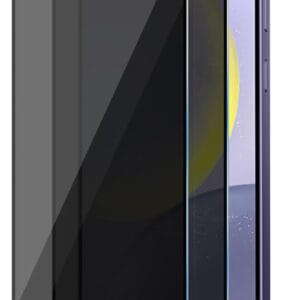 מגן זכוכית PRO+(דבק מלא)S24/S25 שומר פרטיות
