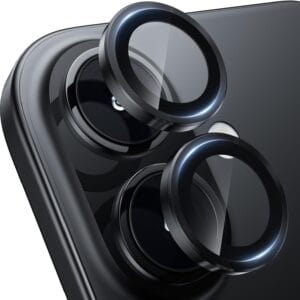 מגן לעדשת מצלמה ל-IP16/16Plus-שחור