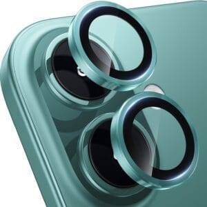מגן לעדשת מצלמה ל-IP16/16Plus-ירוק