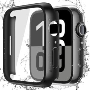 מגן מסך זכוכית עם מסגרת 46mm- שחור