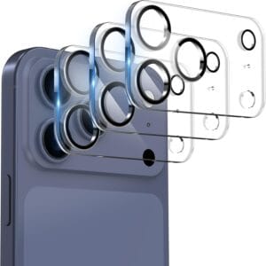 זכוכית לעדשת מצלמה ל-IP17Pro Max שלוש מצלמות