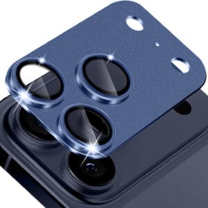 מגן לעדשת מצלמה מטאלי מלא IP17Pro-כחול