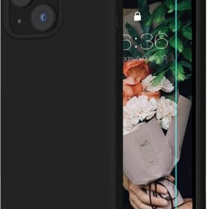 מגן גומי Rubber IP15 - שחור