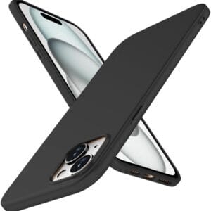 מגן גומי Rubber IP15Plus - שחור