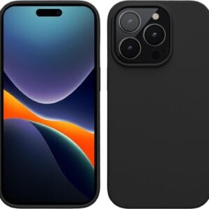 מגן גומי Rubber IP15Pro - שחור