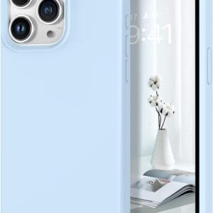 מגן גומי Rubber IP15Pro - תכלת