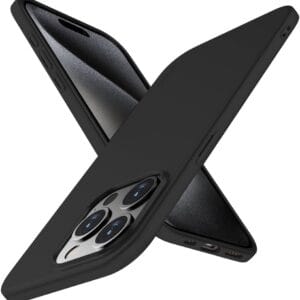 מגן גומי Rubber IP15Pro Max - שחור