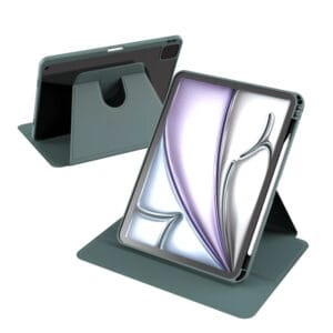 נרתיק פרימיום 360 2024 iPad Pro11 - שקוף/ירוק