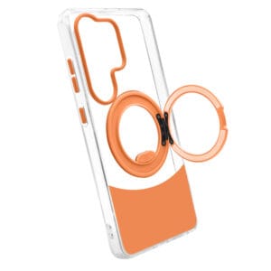 מגן מט Velox MagRing Sam S26Ultra- שקוף/כתום