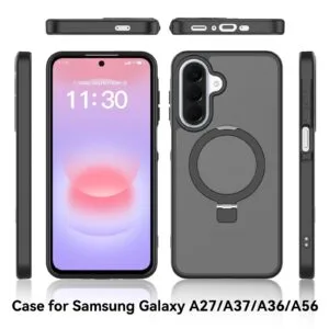 כיסוי GRIP Case Legend MagSafe לסמסונג Galaxy A27 / A37 / A36 / A56 – אפור