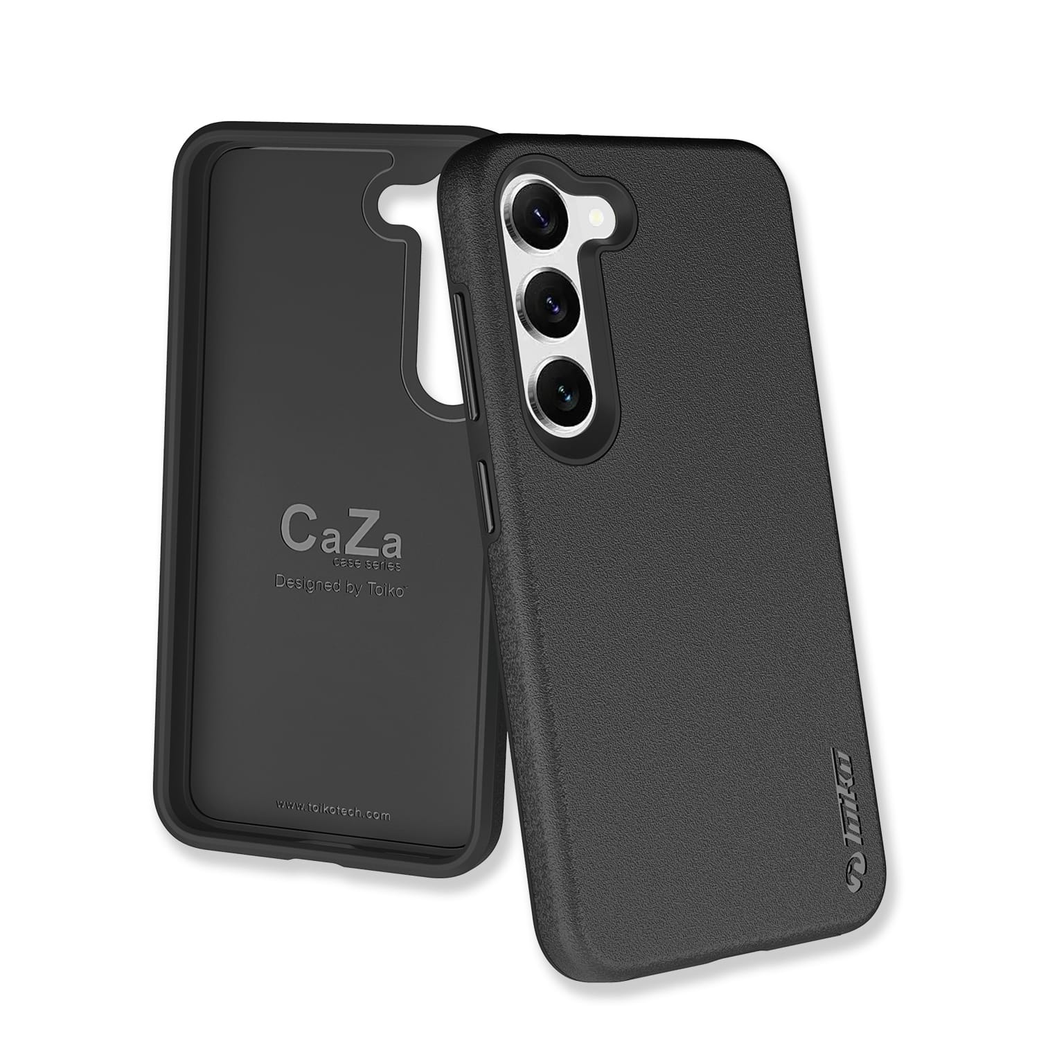 ⁦קאזה Caza Samsung S23 – שחור⁩ – תמונה ⁦2⁩