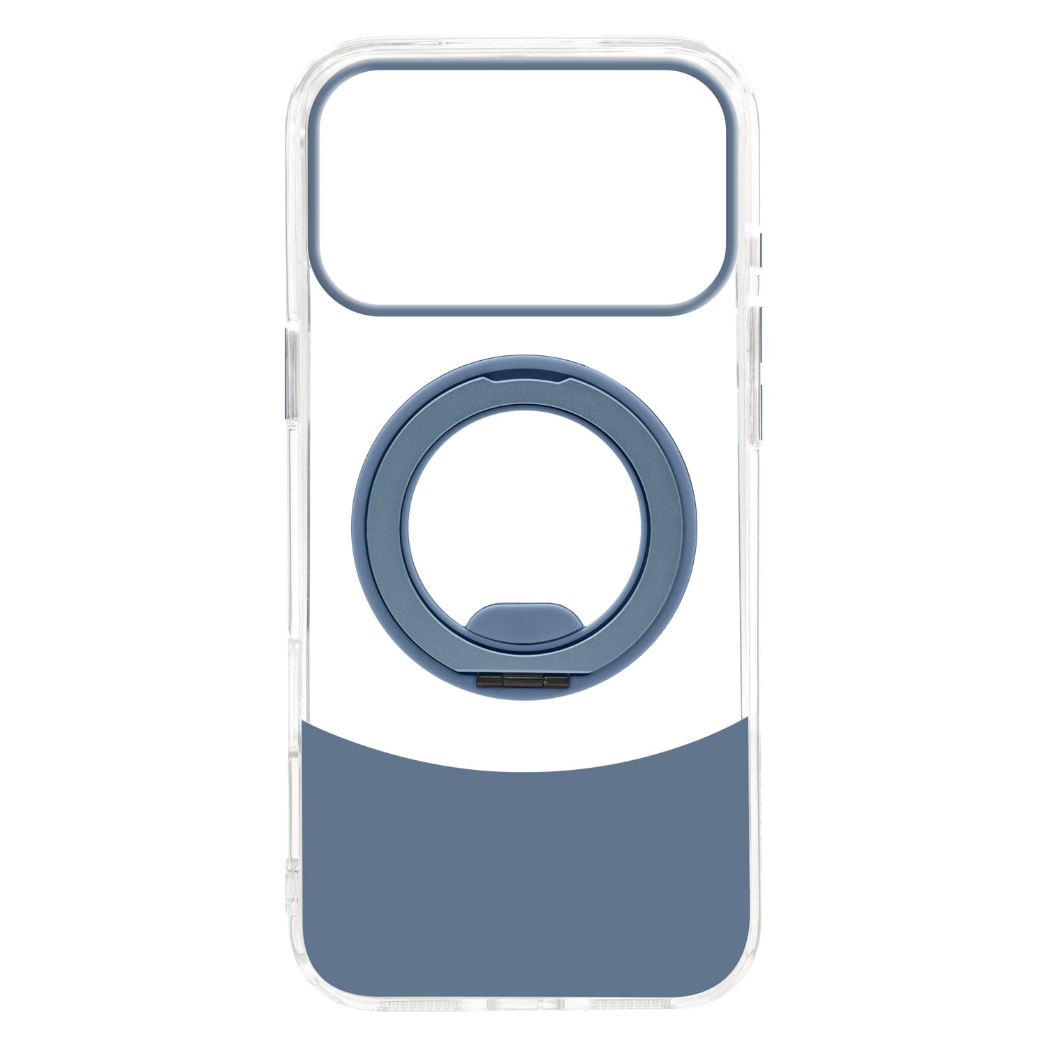 ⁦מגן מט Velox MagRing IP17Pro- שקוף/כחול⁩ – תמונה ⁦10⁩