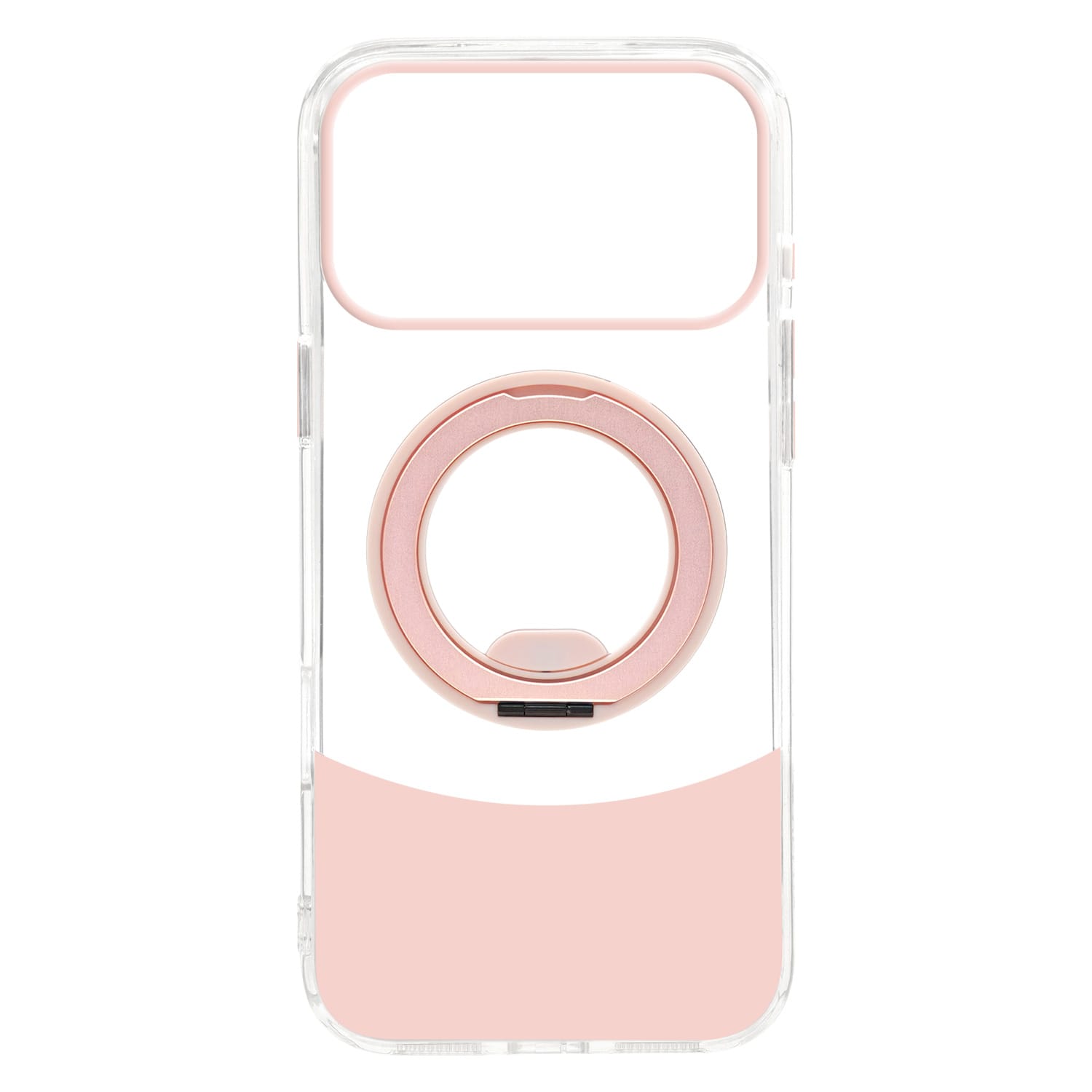 ⁦מגן מט Velox MagRing IP17Pro- שקוף/ורוד⁩ – תמונה ⁦12⁩