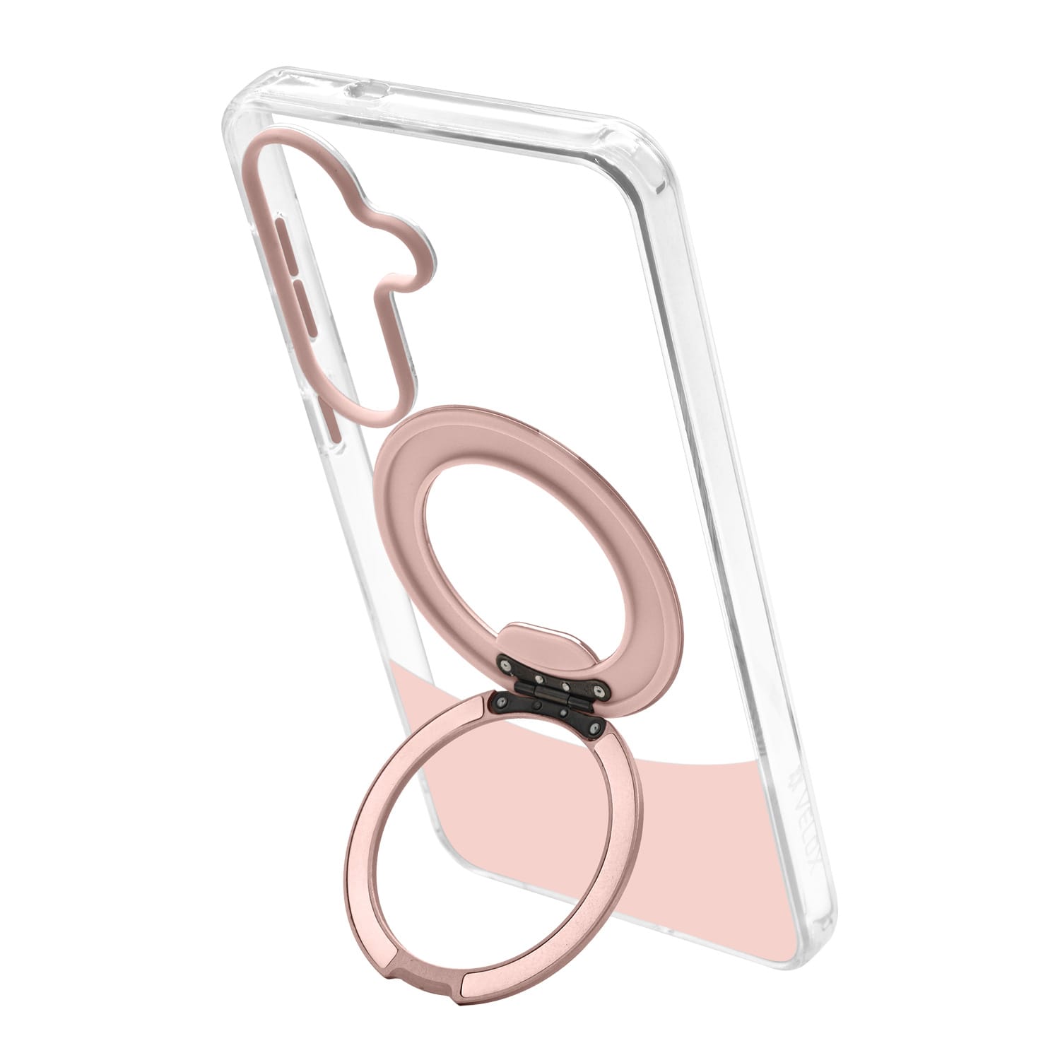 ⁦מגן מט Velox MagRing Sam S26- שקוף/ורוד⁩ – תמונה ⁦9⁩