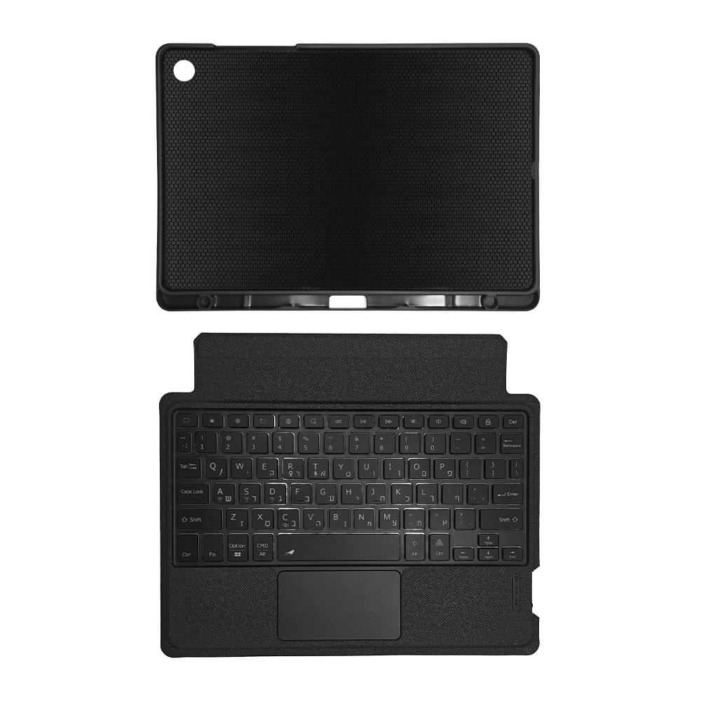 ⁦נרתיק עם מקלדת PT Tab A9Plus/A11Plus- שחור⁩ – תמונה ⁦12⁩