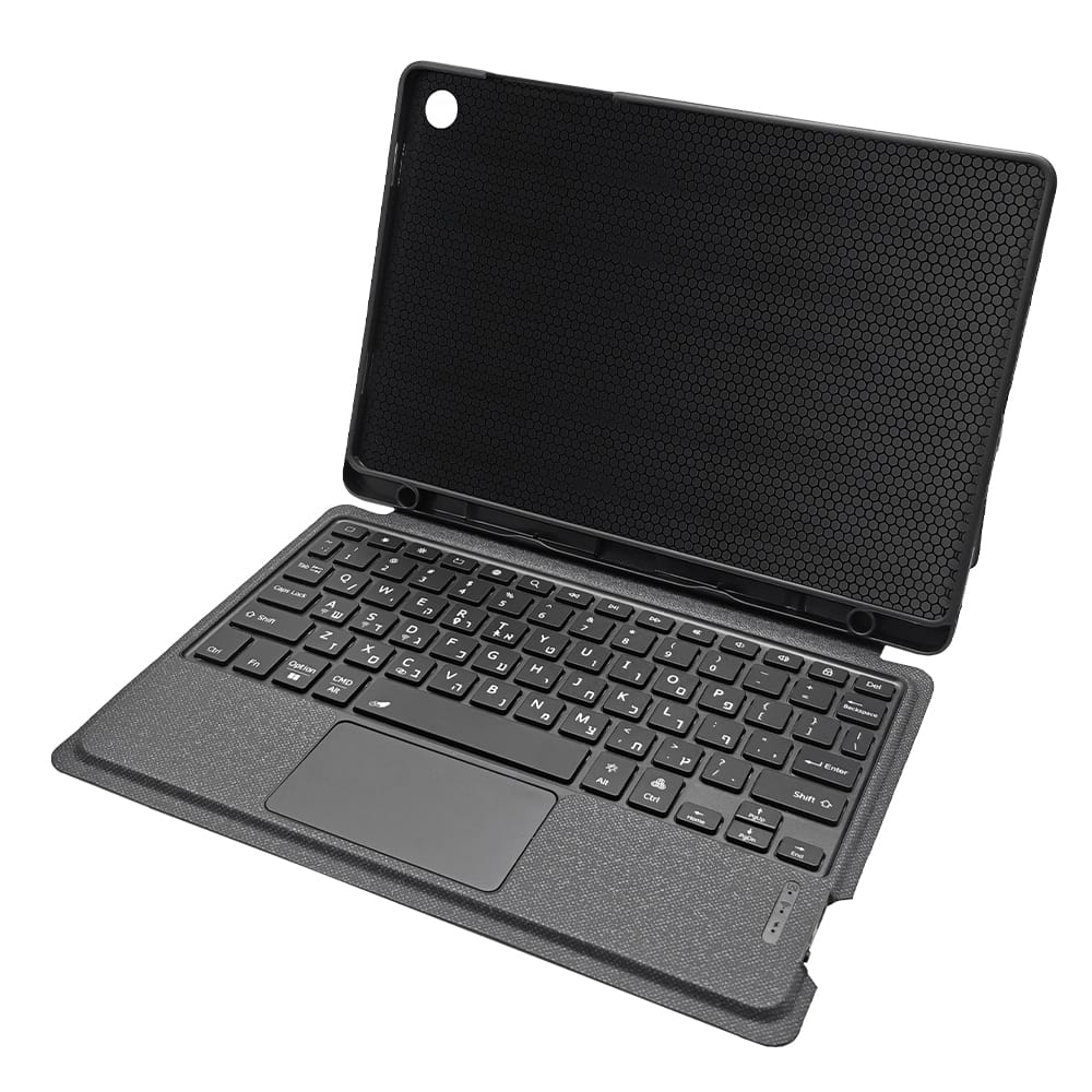 ⁦נרתיק עם מקלדת PT Tab A9Plus/A11Plus- שחור⁩ – תמונה ⁦14⁩